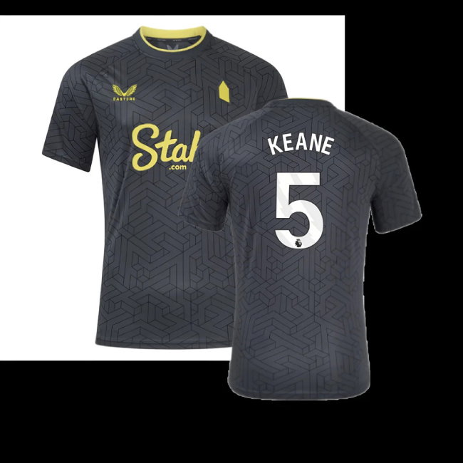 2024-2025 Everton Away Shirt (Keane 5)-SoccerKits Hub | Buy Soccer Jerseys Online
